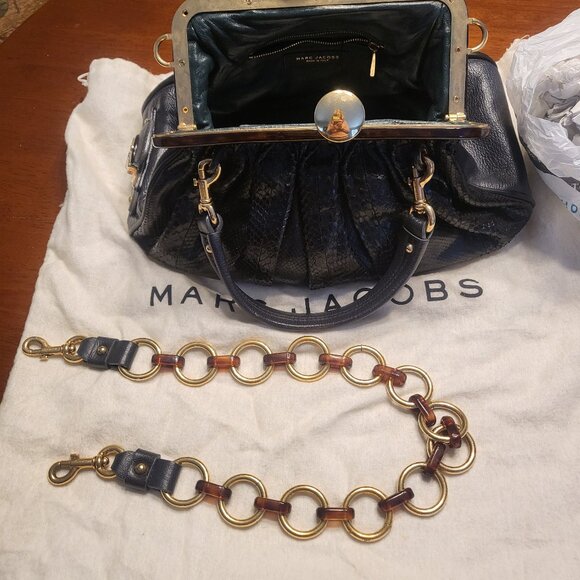 marc Jacob Python/leather handbag - Picture 4 of 4